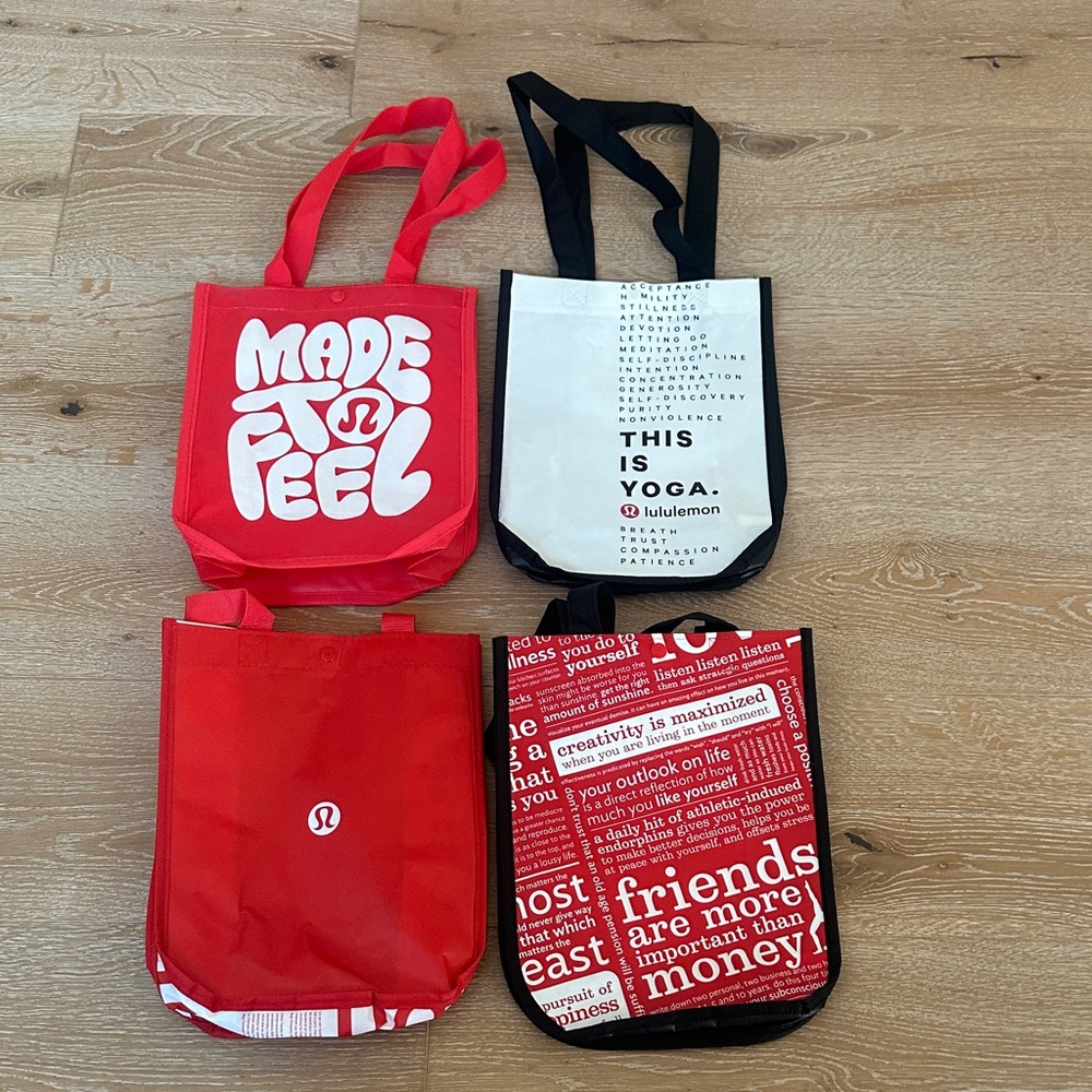 Lululemon Reusable Tote Bags